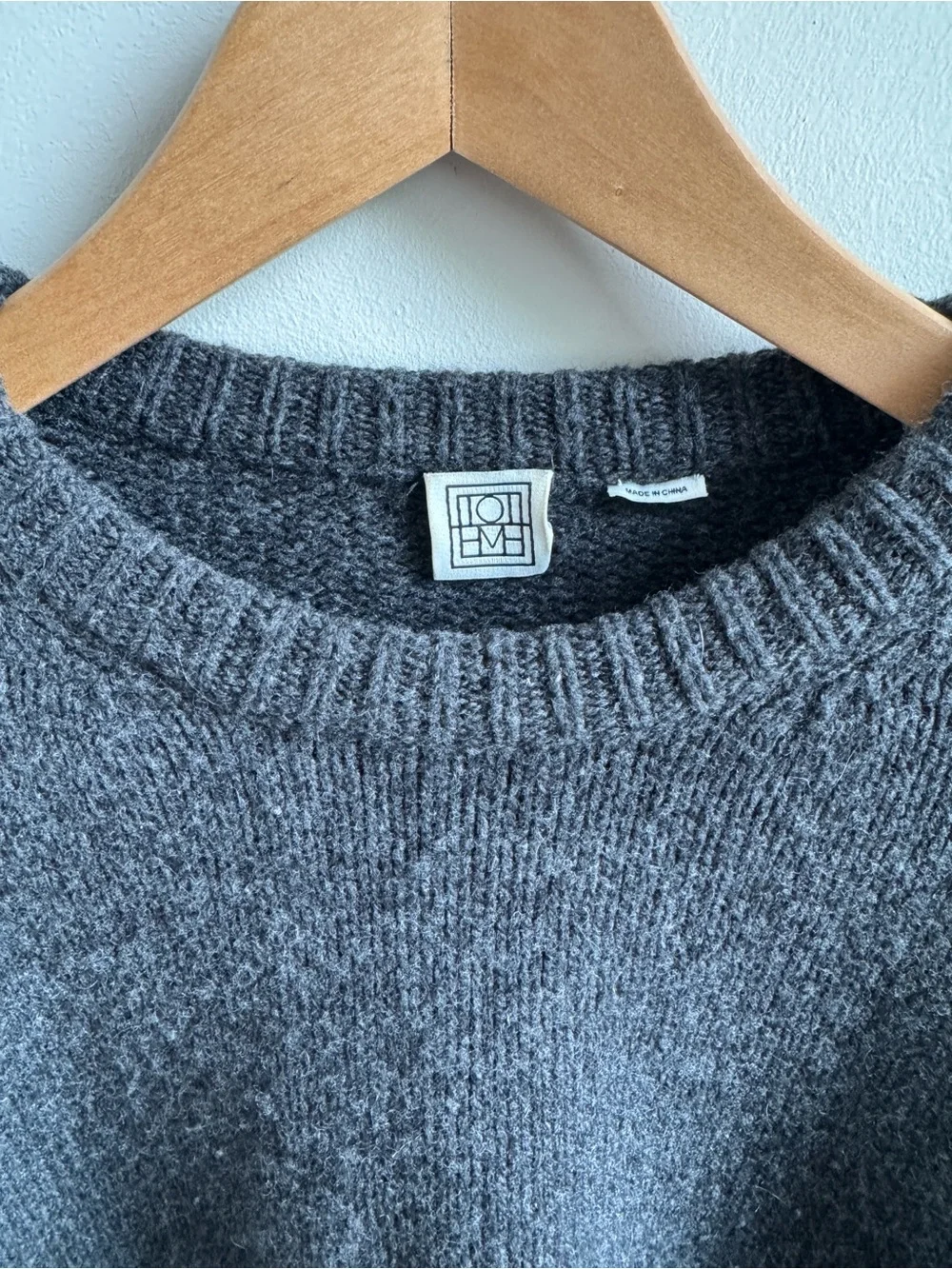 Toteme Oversized Crochet Sweater